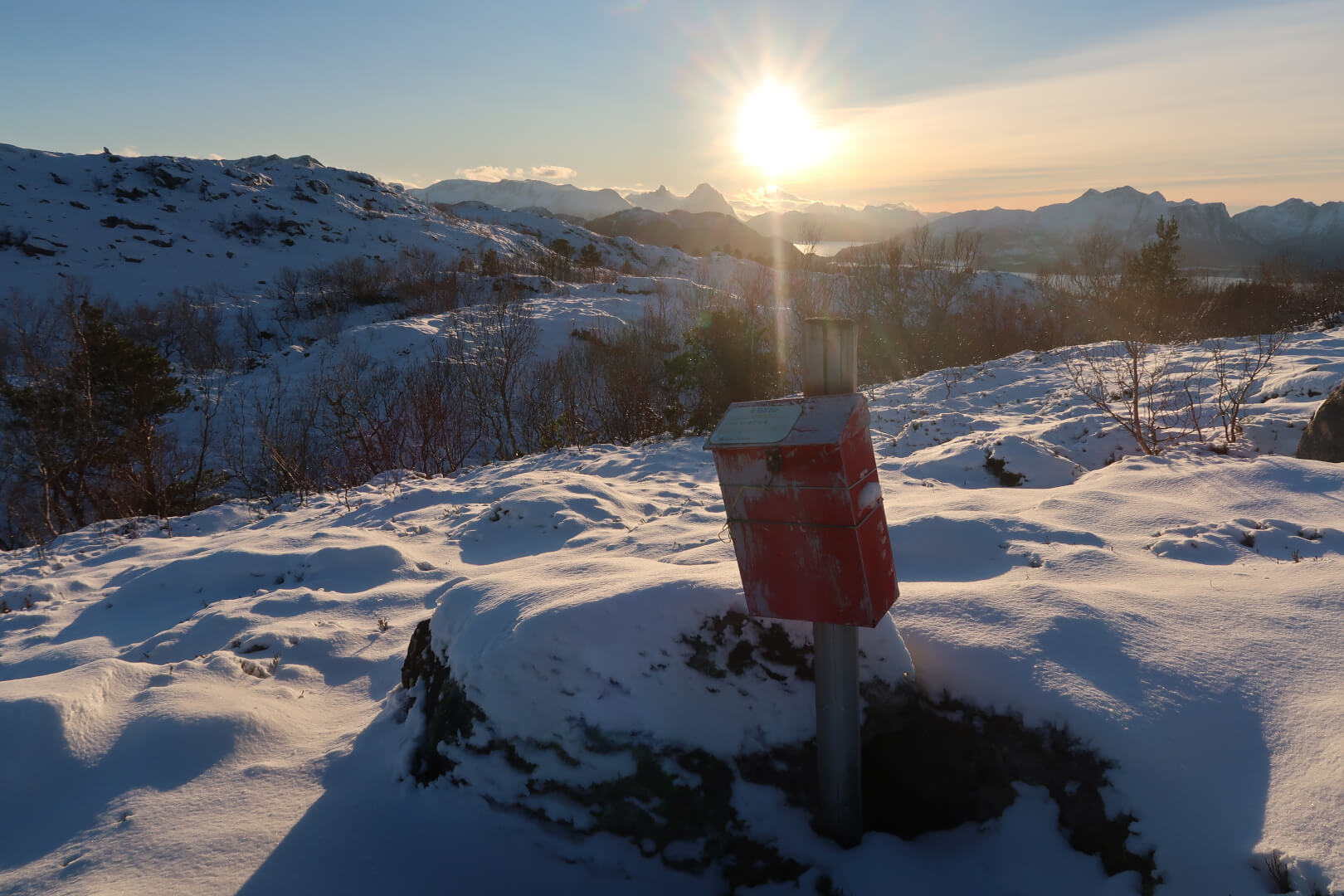 View of Meløysundfjellet